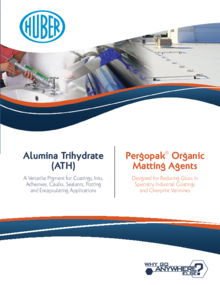 Alumina Trihydrate (ATH) and Pergopak® organic matting agents for coatings applications