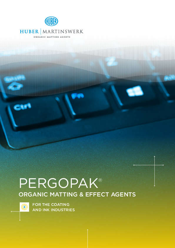 Pergopak® organic matting agent and carrier