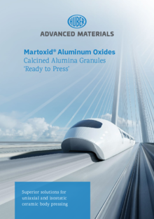 Martoxid® calcined aluminium oxides ready to press
