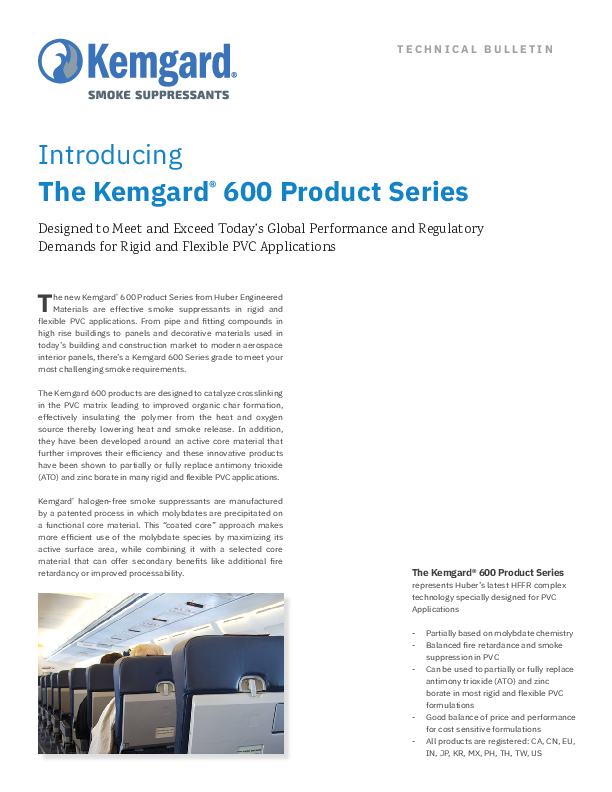 Kemgard® 600 product series technical sheet