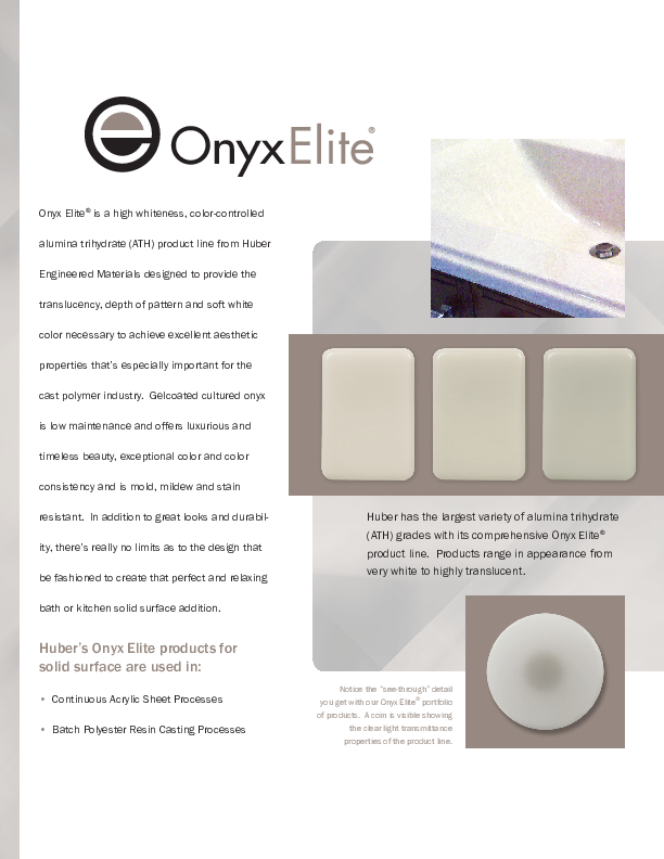 Onyx® Elite aluminium hydroxide