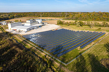 New Marblehead plant solar array