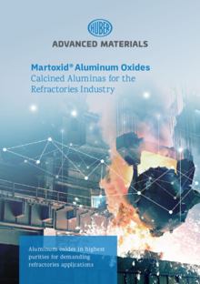 Martoxid® aluminum oxides calcined aluminas for the refractories industry